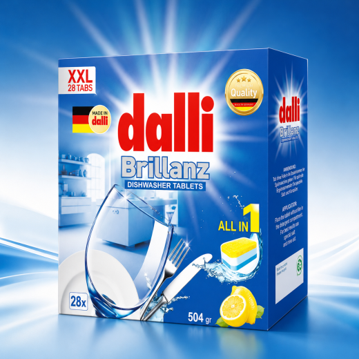 قرص ماشین ظرفشوئی ۲۸ عددی dalli